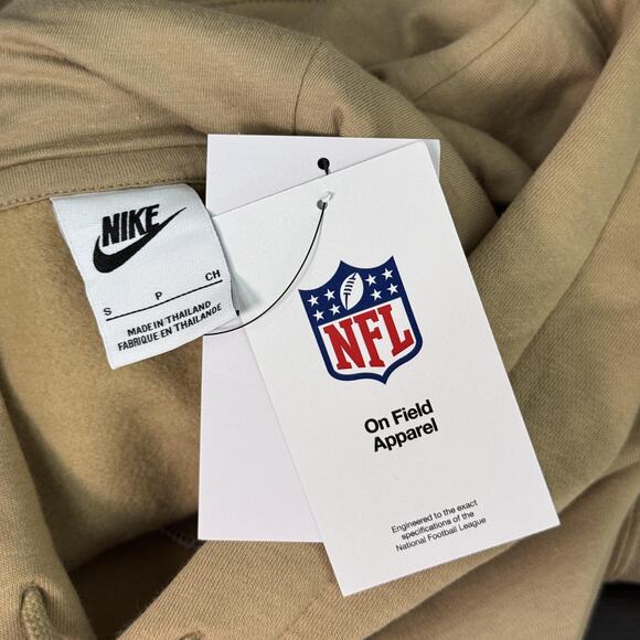 Nike Dallas Cowboys Hoodie Mens Small NFL Football Pullover Sweatshirt Retro NEW - Picture 3 of 12